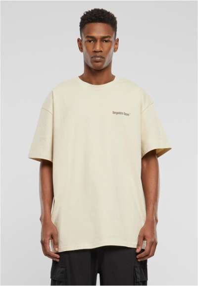 Urban Classics Butterfly Flowers Oversize Tee sand