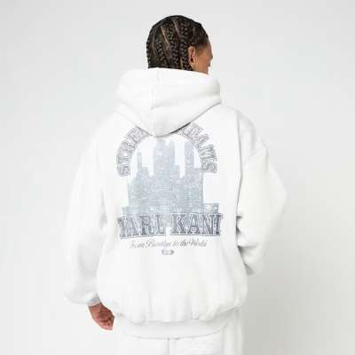 Karl Kani Sweatshirt Signature Oversized Zip Hoodie grey