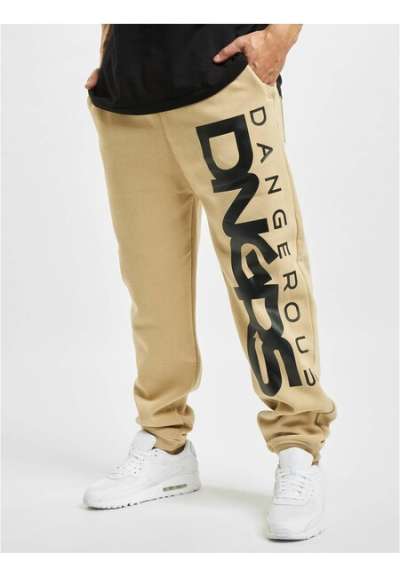 Dangerous DNGRS Classic Sweat Pants beige