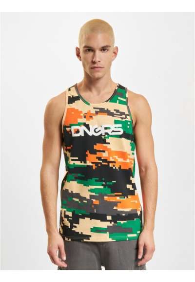 Dangerous DNGRS Shrill Tank Tops pixelcamouflage