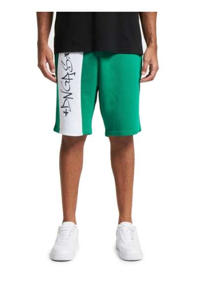 Dangerous DNGRS Symbiosis Shorts green/white