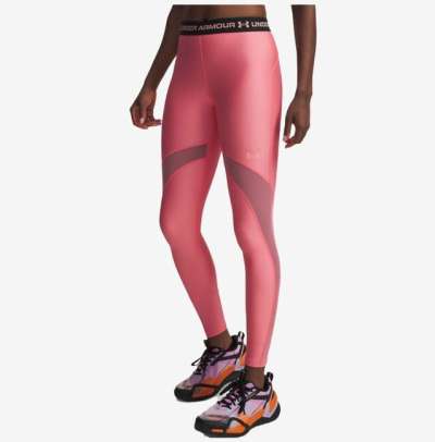 Under Armour HeatGear Mesh Legging-PNK