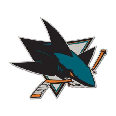 WinCraft NHL Enamel Pin Jewelry Card San Jose Sharks