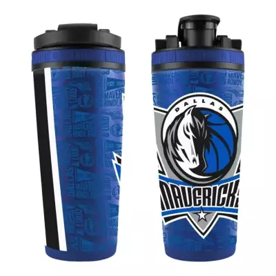 WinCraft NBA 26oz 4D Stainless Steel Ice Shaker Dallas Mavericks