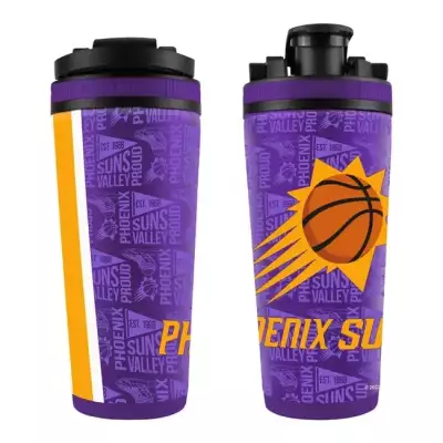 WinCraft NBA 26oz 4D Stainless Steel Ice Shaker Phoenix Suns