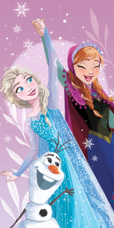 Fürdőtörölköző Disney Frozen  