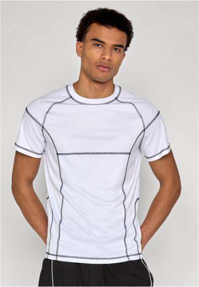 Urban Classics Compression Tee white