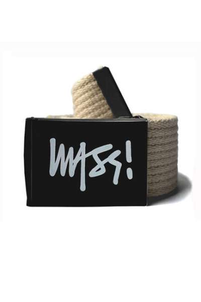Mass Denim Belt Signature beige