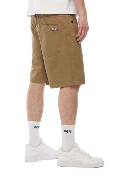 Mass Denim Box Pants Shorts loose fit beige
