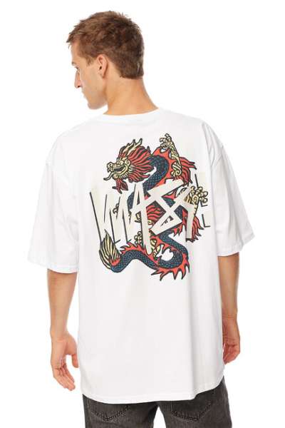 Mass Denim Dragon T-shirt white
