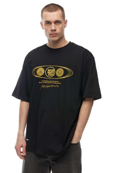 Mass Denim Global T-shirt black