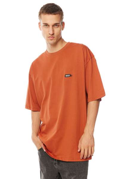 Mass Denim Mini Box T-shirt brick red