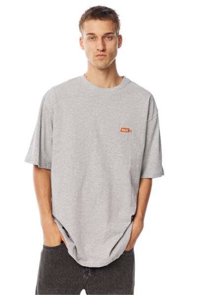 Mass Denim Mini Box T-shirt grey