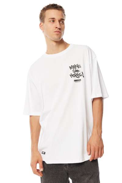 Mass Denim Noise T-shirt white
