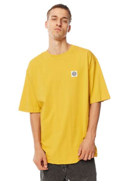 Mass Denim Patch T-shirt amber