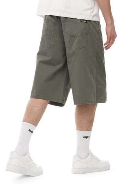 Mass Denim Shorts Slang baggy fit asphalt