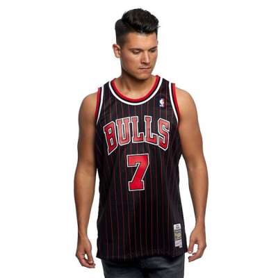 Mitchell & Ness Chicago Bulls #7 Toni Kukoc black Swingman Jersey