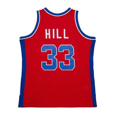 Mitchell & Ness Detriot Pistons  Swingman Jersey Grant Hill red