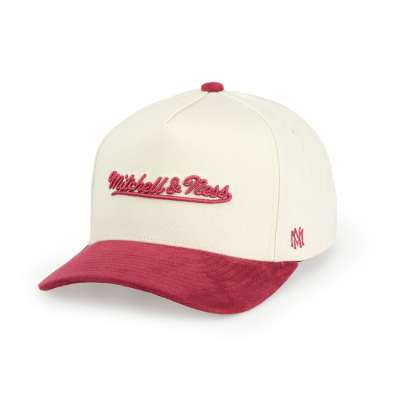 Mitchell & Ness Luxury Script Pro Crown burgundy