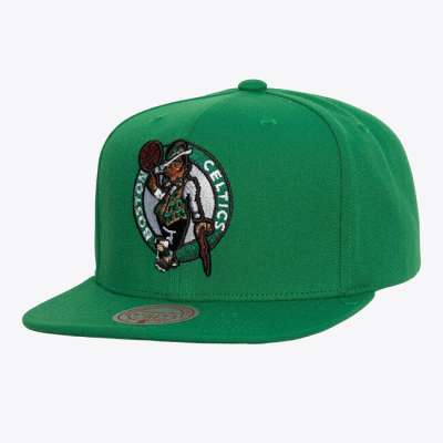 Mitchell & Ness NBA Conference Patch Snapback Boston Celtics green