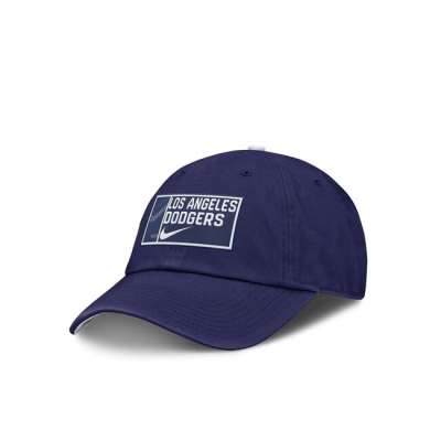 Nike Primetime Club Unctructured Oragnic Cotton Cap LA Dodgers royal blue