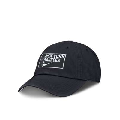 Nike Primetime Club Unctructured Oragnic Cotton Cap NY Yankees pitch blue
