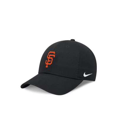 Nike Primetime Club Unctructured Oragnic Cotton Cap San Francisco Giants black