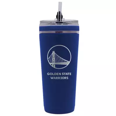 WinCraft NBA 26oz 4D Stainless Steel Ice Shaker Golden State Warriors
