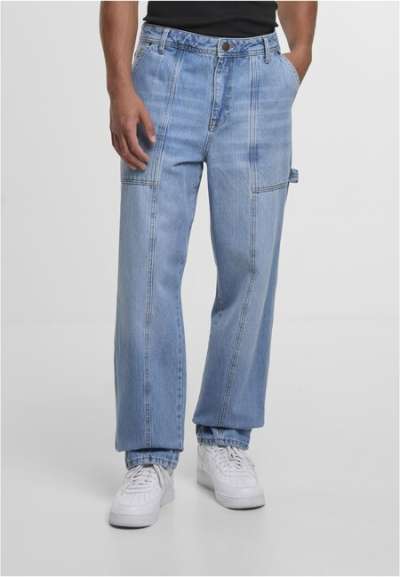 DEF Loose Fit Jeans light blue