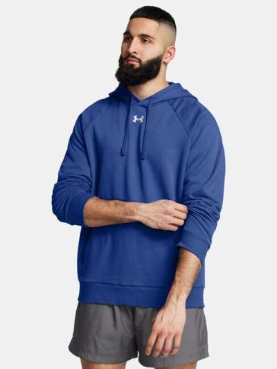 Under Armour UA Rival Fleece Hoodie-BLU