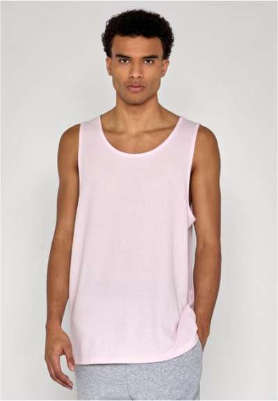 Urban Classics Sleeveless Waffle Tanktop palerose