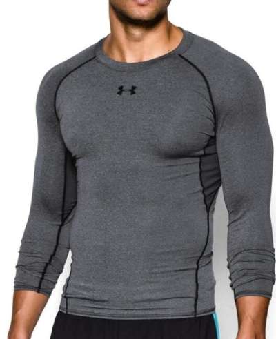 Under Armour UA HG ARMOUR LS-GRY