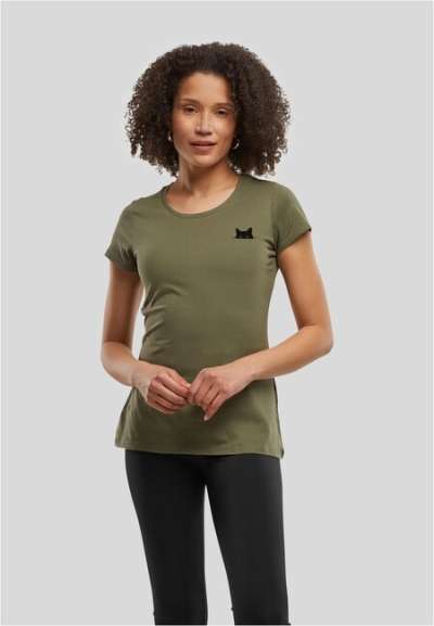 Urban Classics Cat Basic Tee olive