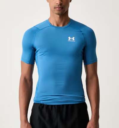 Under Armour HEATGEAR Comp SS-BLU