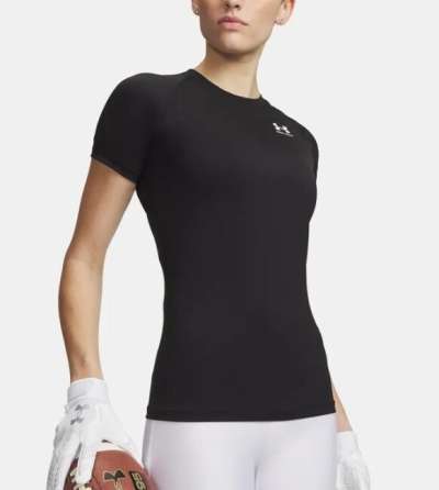 Under Armour UA HG Authentics Comp SS-BLK
