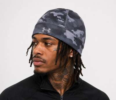 Under Armour M Velociti Storm Beanie-GRY