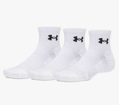 Under Armour UA Performance Cotton 3p Qtr-WHT