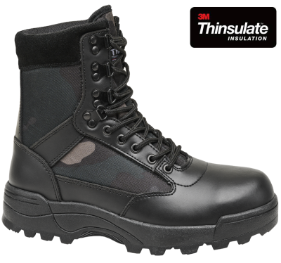 Brandit 9 Eyelet Tactical Boots darkcamo