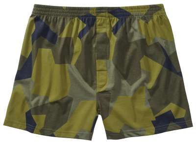 Brandit Boxer Shorts swedish camo M90