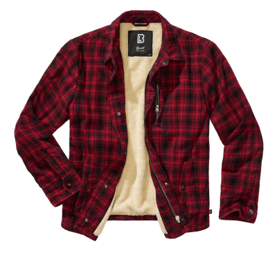 Brandit Classic Sherpa Jacket red/black