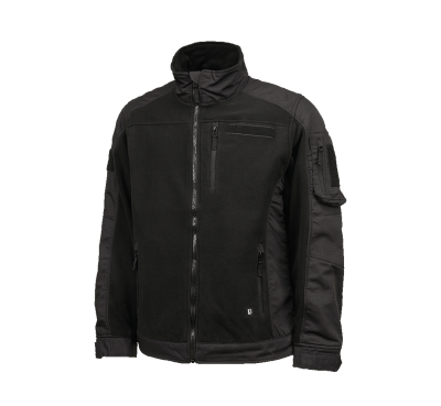 Brandit Fleece Ripstop Jacket black