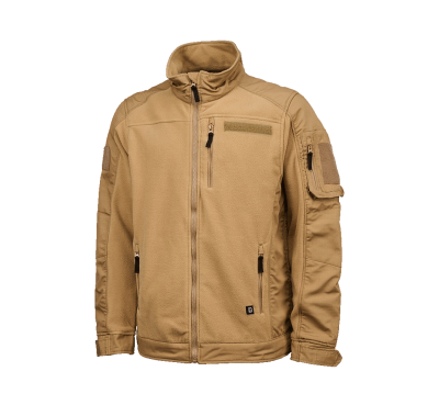 Brandit Fleece Ripstop Jacket camel