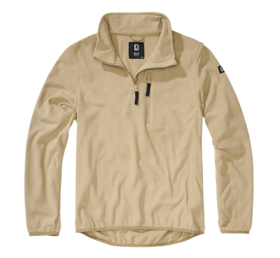 Brandit Fleece Troyer camel