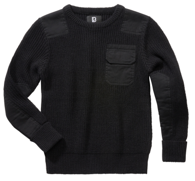 Brandit Kids BW Pullover black
