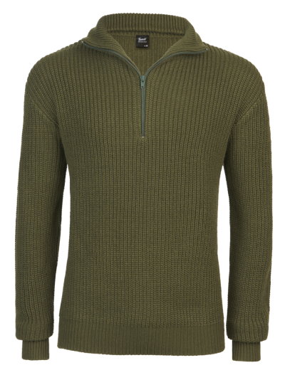Brandit Marine Pullover Troyer olive