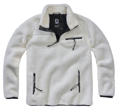Brandit Teddyfleece Troyer white