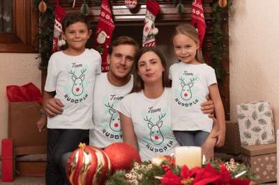 Team Rudolf fehér póló 2