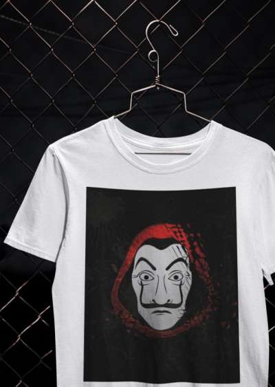 Red Hooded Dali fehér póló