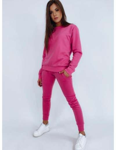 Női tréningruha rózsaszín FITT