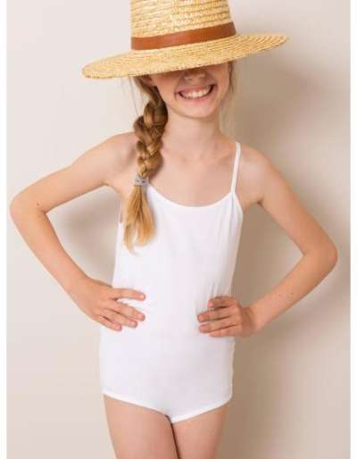 Fehér bodysuit lányoknak